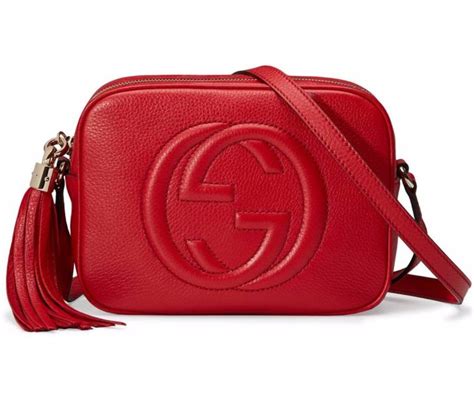 how to tell a real gucci soho bag|gucci disco bag red.